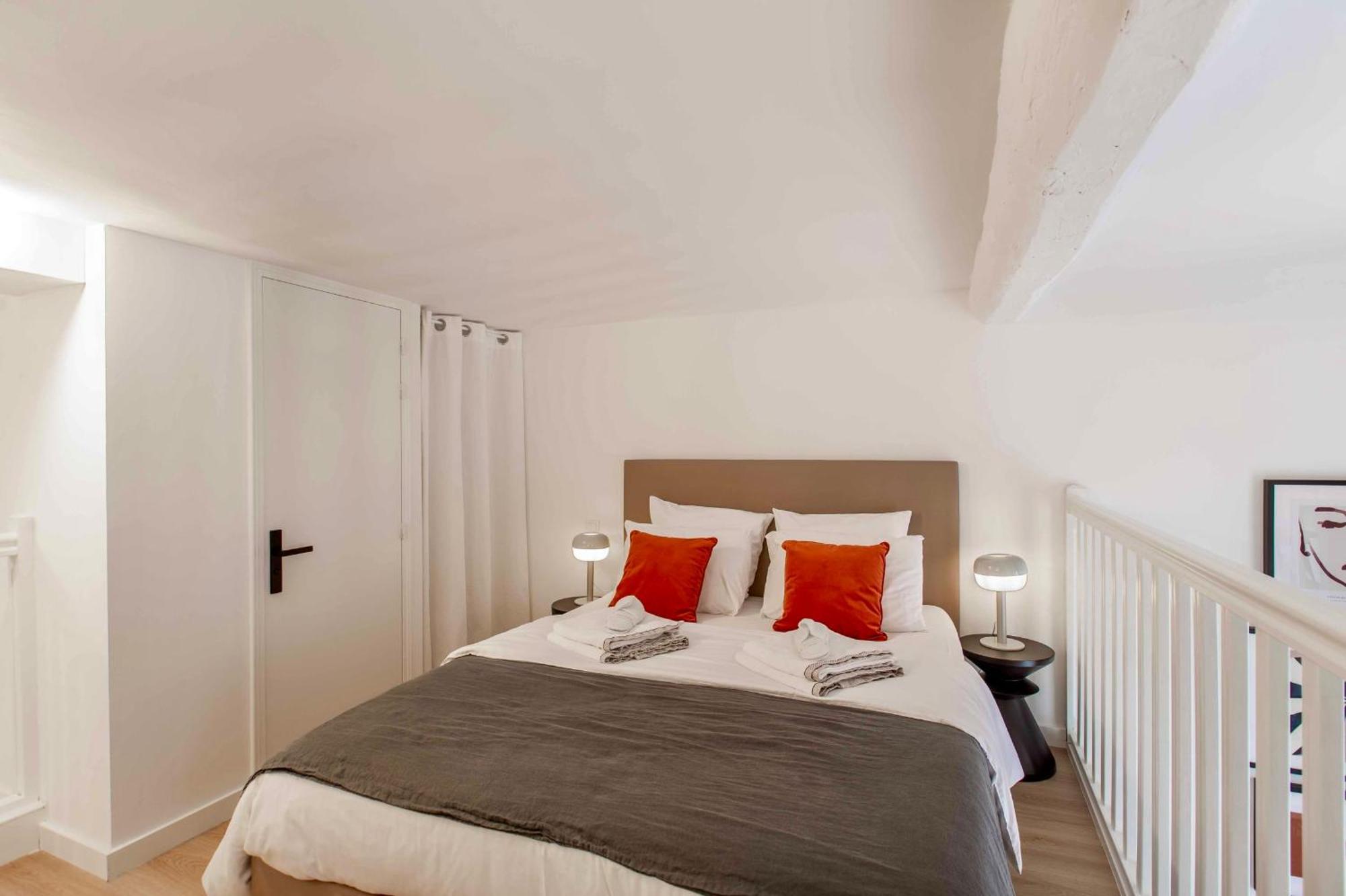 Suede Promenade Duplex Apartment At 1 Min From The Sea 2 Bathrooms نيس المظهر الخارجي الصورة